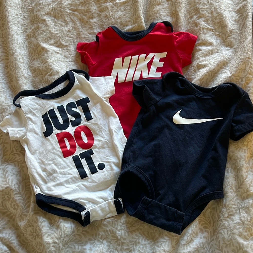 3 Nike Onesies